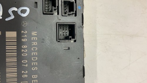 Mercedes Cls 05-10 o/s off driver right front door control module 2198200726 - Picture 7 of 12
