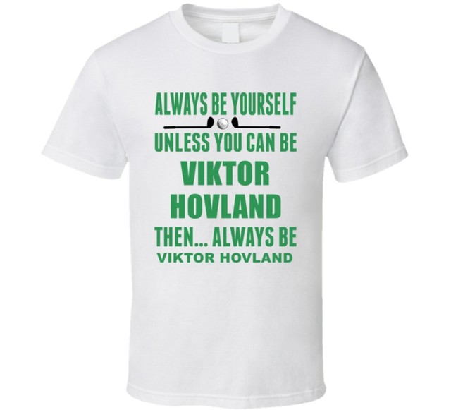 viktor hovland golf shirt