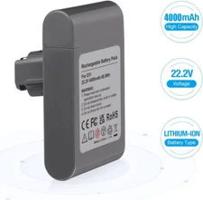 Powerextra 4.0Ah 22.2V Replacement for DC31 Battery Compatible with Type A DC31