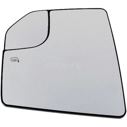 New Left Driver Side Mirror Glass Heated For 2018-2020 Ford F-150 FO1324191
