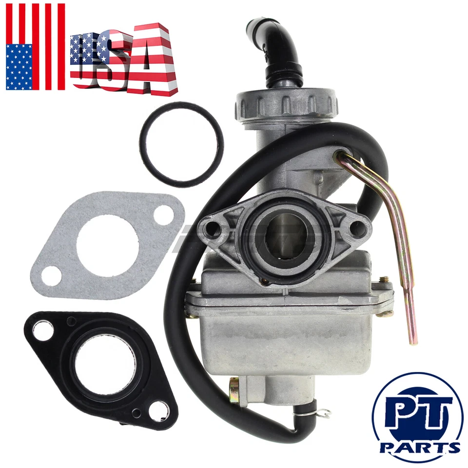 Conjunto de carburador PZ20 para moto de cross 49cc-125cc SSR SDG Lifan Pister Pro Foto 2 de 4