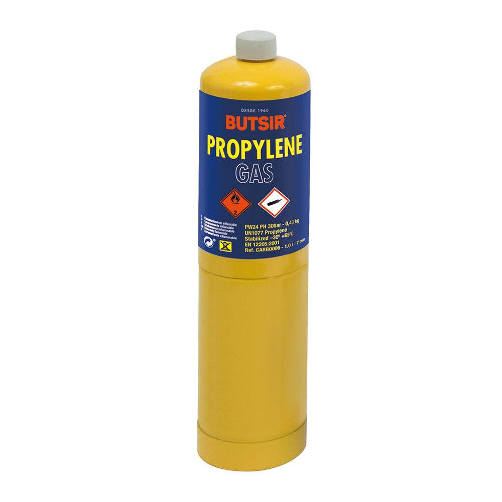 CARTUCHO BUTSIR DE PROPILENO PROPYLENE GAS 10 UNIDADES