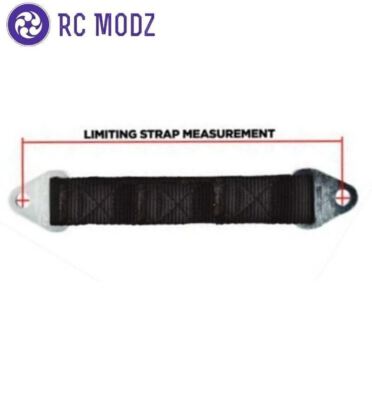 Cinghie Limite Corsa Sospensione Hot Racing 110mm - Set Da 2 Pezzi, Per Modelli Radiocomandati, SLS110T0606