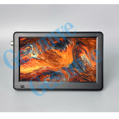 6 Inch Portable Mini Tv With Battery ATSC T DVB T2 FM Radio Hevc H265 10 Bit