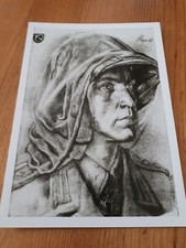 Künstlerpostkarte  W. Willrich "Oberfeldwebel Heins Georg Haase"
