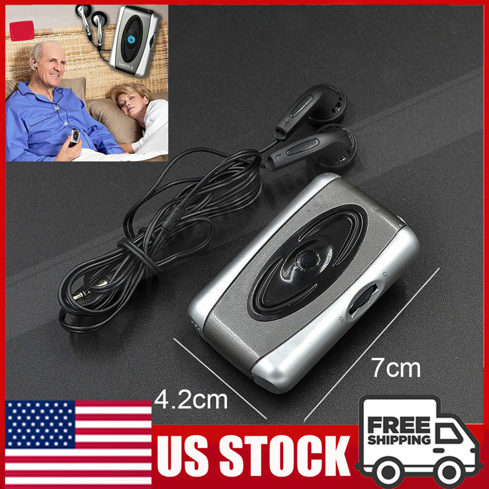 Hearing Aid Listen Up Voice Spy Sound Amplifier Headset Auxi