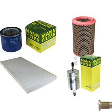 MANN-FILTER Inspektionspaket Filterset passend für Fiat Barchetta 1.8 16V 183