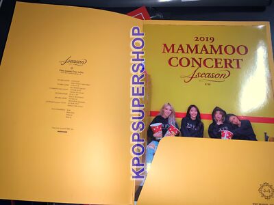 Mamamoo 2019 '4season F/W' Concert Goods - Poster Set (Type S/S