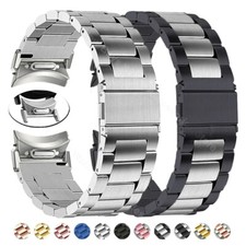 For Samsung Galaxy Watch 6 Classic 43 47mm 6 5 4 40 44mm Metal Strap Steel Band