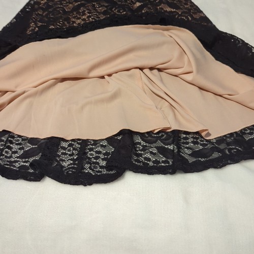 City Triangles Black Blush Pink Lace Flare Mini Women's Dress Size M NWT! (CB2) - Picture 10 of 10