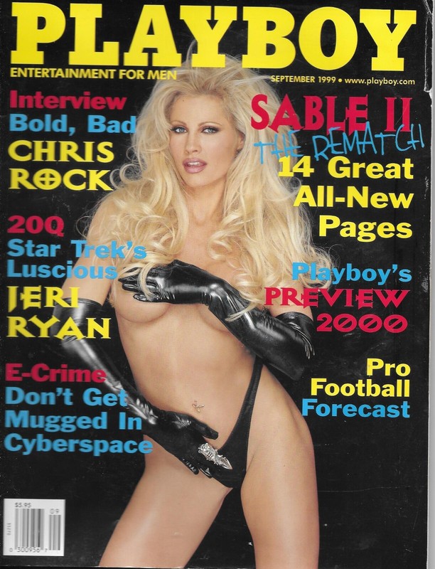 Playboy Magazine September 1999 Kristi Cline Playmate SABLE WWF Complete