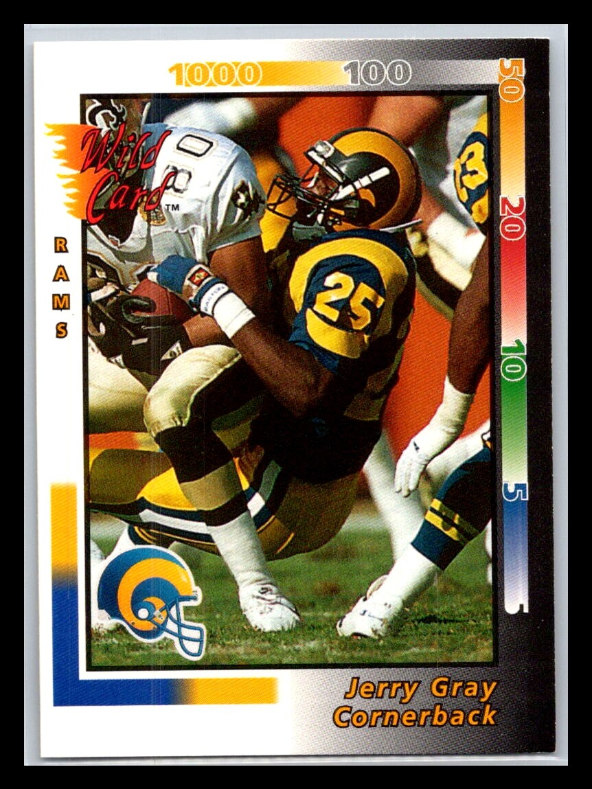 1992 Wild Card Football # 1 - 100 - Pick Your Card!