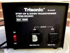 Trisonic TS-410-3P Step-Up & Step Down Transformer 1000W