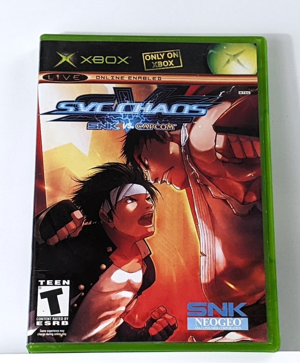 SNK VS. CAPCOM SVC CHAOS xbox ソフト 希少