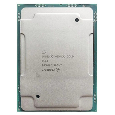 Intel Xeon Gold 6133 Processor 2.50GHz 20Core 40Threads LGA3647 TDP 150W