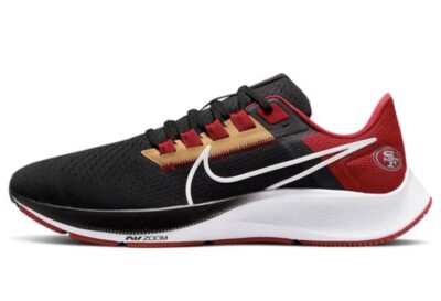 Size 13 Nike Air Zoom Pegasus 38 San Francisco 49ers Football NFL DJ0810-001