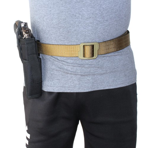 4 Pieces Gun Pistol Holster & Magazine Slot Holder Waist Holster Right Left Hand - Picture 6 of 7