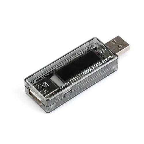 Grau USB Voltmeter Spannung Ladegerät 4-20V Zubehör Kapazitätstester Strom Neu - Bild 1 von 3