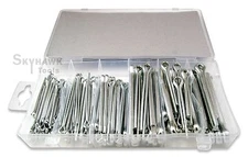 144 PC. Large Cotter Pin Assortment Extra Large Pin Cotter Keys Set