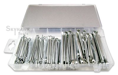 144 PC. Large Cotter Pin Assortment Extra Large Pin Cotter Keys Set | eBay