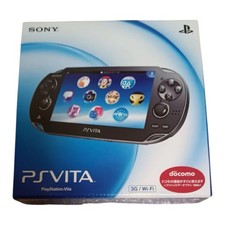 Sony PlayStation Vita PCH-1100 Black Near Mint From Japan