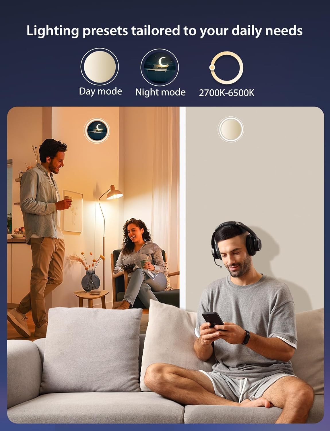 ampoule connectée e27 bluetooth – vue détaillée