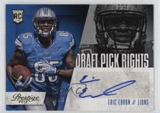 2014 Panini Prestige Draft Picks Rights /99 Eric Ebron #DPEE Auto 0o9