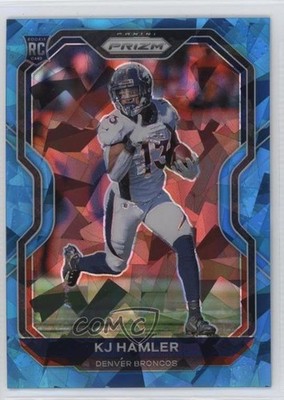 2020 Panini Prizm Rookie Blue Ice Prizm 76/99 KJ Hamler #315 Rookie RC 15ej