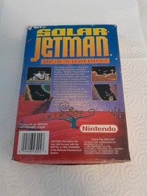 Solar Jetman: Hunt for the Golden Warpship - Nintendo NES Boxed with Manual