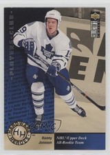 1995-96 Collector's Choice Hardware Heroes Player's Club Kenny Jonsson #373 0nx5