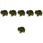  6 Pieces Frosch Blumentopf Keramik Frösche Froschfiguren Heimdekoration