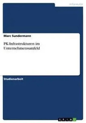 Marc Sundermann | PK-Infrastrukturen im Unternehmensumfeld | Taschenbuch (2013)