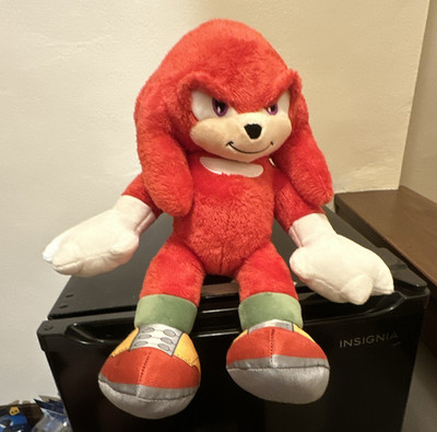 Build-A-Bear Workshop Sonic Knuckles Echidna Plush Large Washable 2022 030048