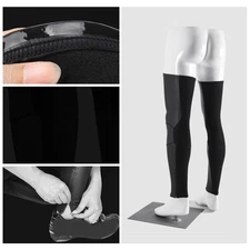 Cycling Leg Warmers with Elastic Fit Thermal Running Protection