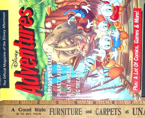 Disney Adventures Magazin Herbst 1990 DuckTales Chip Dale Splash Mountain - Bild 8 von 8