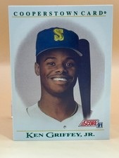 1991 Score - Factory Set Cooperstown Ken Griffey Jr #B3