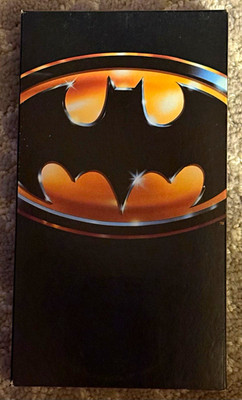 Batman 1989 VHS Movie Tape Original Release Opened Great Condition