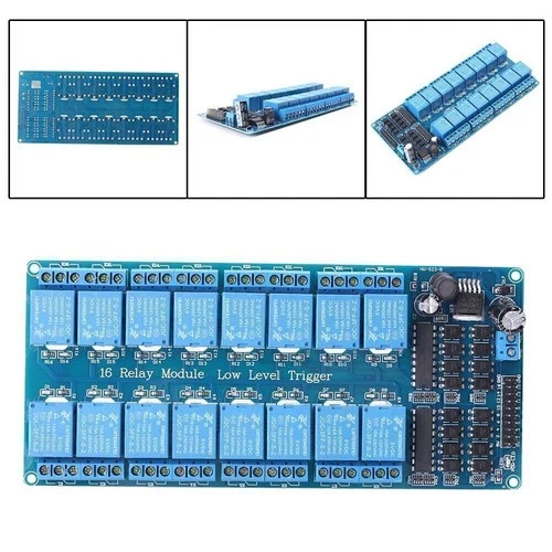 16-Kanal-5V-Relais-Shield-Modulkomponenten mit Optokoppler für Arduino