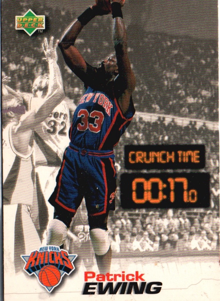 1997 Upper Deck Nestle Crunch Time #CT21 Patrick Ewing
