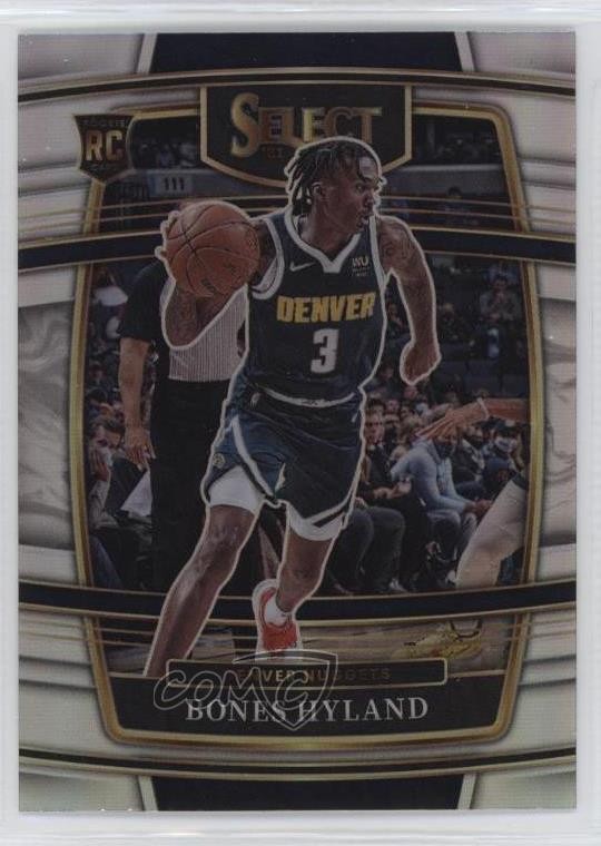 2021-22 Panini Select Concourse Silver Prizm Bones Hyland #79 0wp8