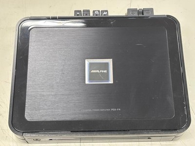 ALPINE PDX-F4 4ch power amplifier