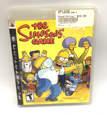 The Simpsons Game [PS3] [PlayStation 3] [2007] [Complete In Case) GUC
