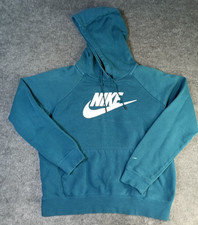 Nike Women's Pullover Essential Fleece Sportswear Hoodie Med Green