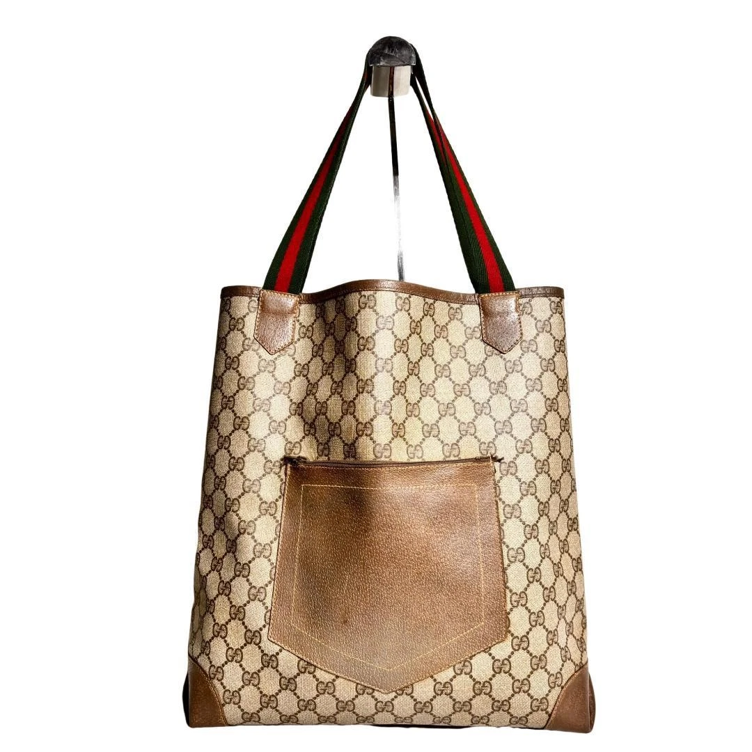 Beau sac fourre tout GUCCI ancien Gucci Sherry Line