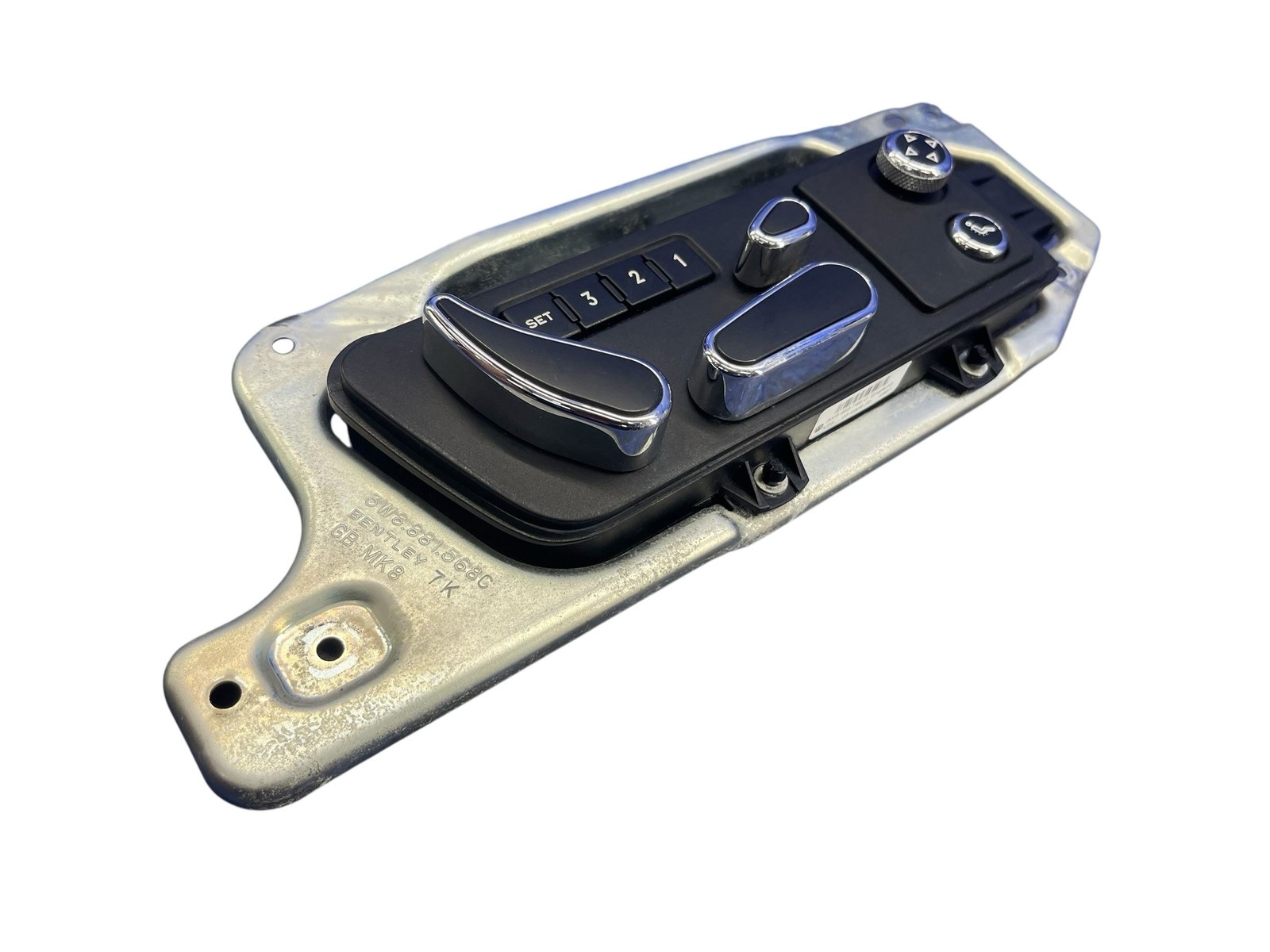 2006-2012 BENTLEY CONTINENTAL GTC FRONT RIGHT SEAT ADJUSTMENT CONTROL PANEL OEM