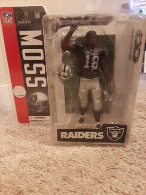 Randy Moss NFL McFarlane - #18 Black Jersey Football Series 13- NEW IN PACKAGE