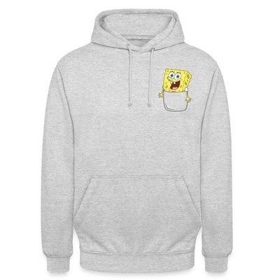 SpongeBob Schwammkopf Ich Bin Bereit Brustmotiv Unisex Hoodie