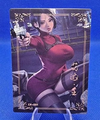 CR-001 Ada Wong - Resident Evil | Stunner Plan A Waifu Goddess Story Card