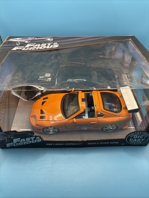 Jada Fast & Furious Dodge Charger Toyota Supra Movie Scene Edition