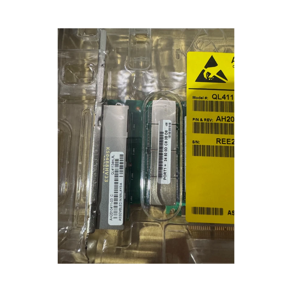 New Quad Port 10GbE RJ45 Marvell Fastlinq PCIe x8 Ethernet Adapter w/ Brackets - Image 4 of 4